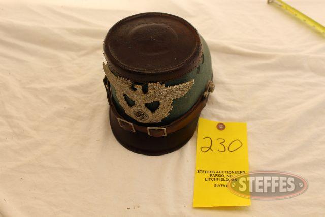 German Nazi Rural Police Enlisted Shako helmet_1.jpg